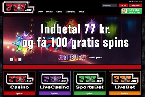 777 casino dk